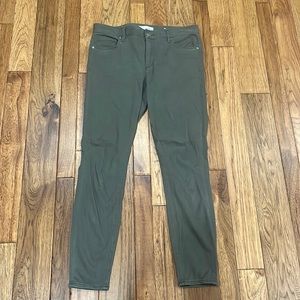 LOFT Army Green Pants - Size 8